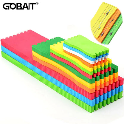 EVA Foam Fishing Line Winding Board - 8cm-21cm Fish Hook Storage Wire Wrap Holder Tackle Accessories Set