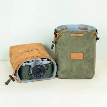 Instax Mini 12 EVO Camera Bag – Waterproof Single Shoulder Travel Bag for Canon, Nikon, Sony, Pentax & iPhone 15 AirPods Pro