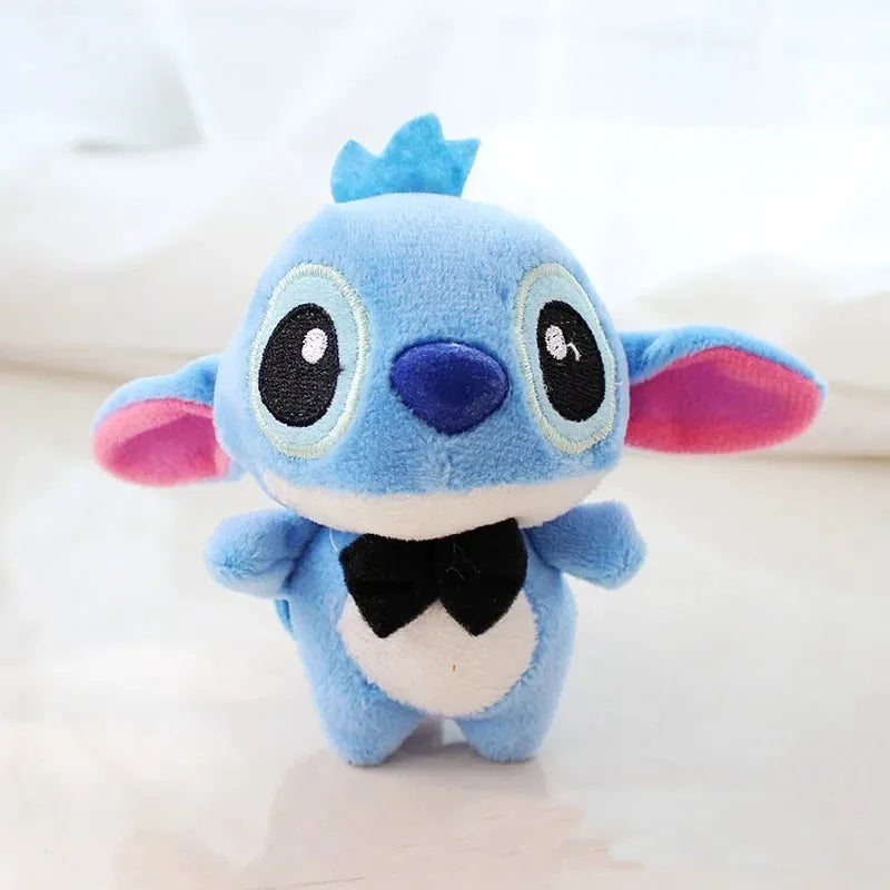 Disney Lilo & Stitch Plush Doll Keychain – Cute Stuffed Animal Pendant for Kids' Birthday & Christmas Gifts