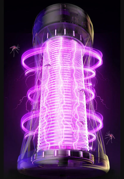 Electric Mosquito Killer Lamp - Outdoor Atmosphere Light & Safe Household Bug Zapper