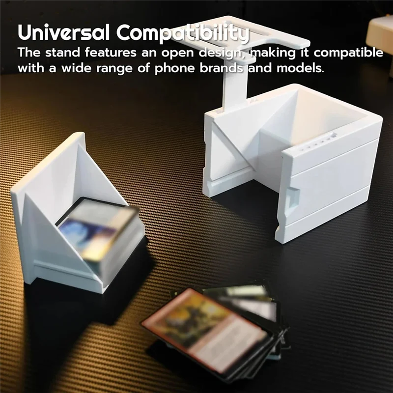 ABZZ MTG Card Scanner Stand - Trading Card Scan Holder with Quick Scan Function for Game Cards
