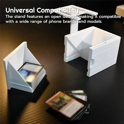 ABZZ MTG Card Scanner Stand - Trading Card Scan Holder with Quick Scan Function for Game Cards