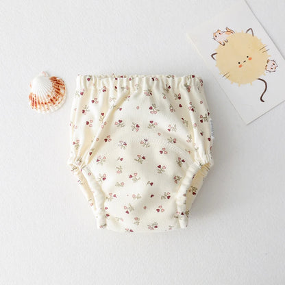 Baby Training Pants – Washable Cotton Diaper Underwear with Cute Patterns, Breathable Summer Learning Trousers