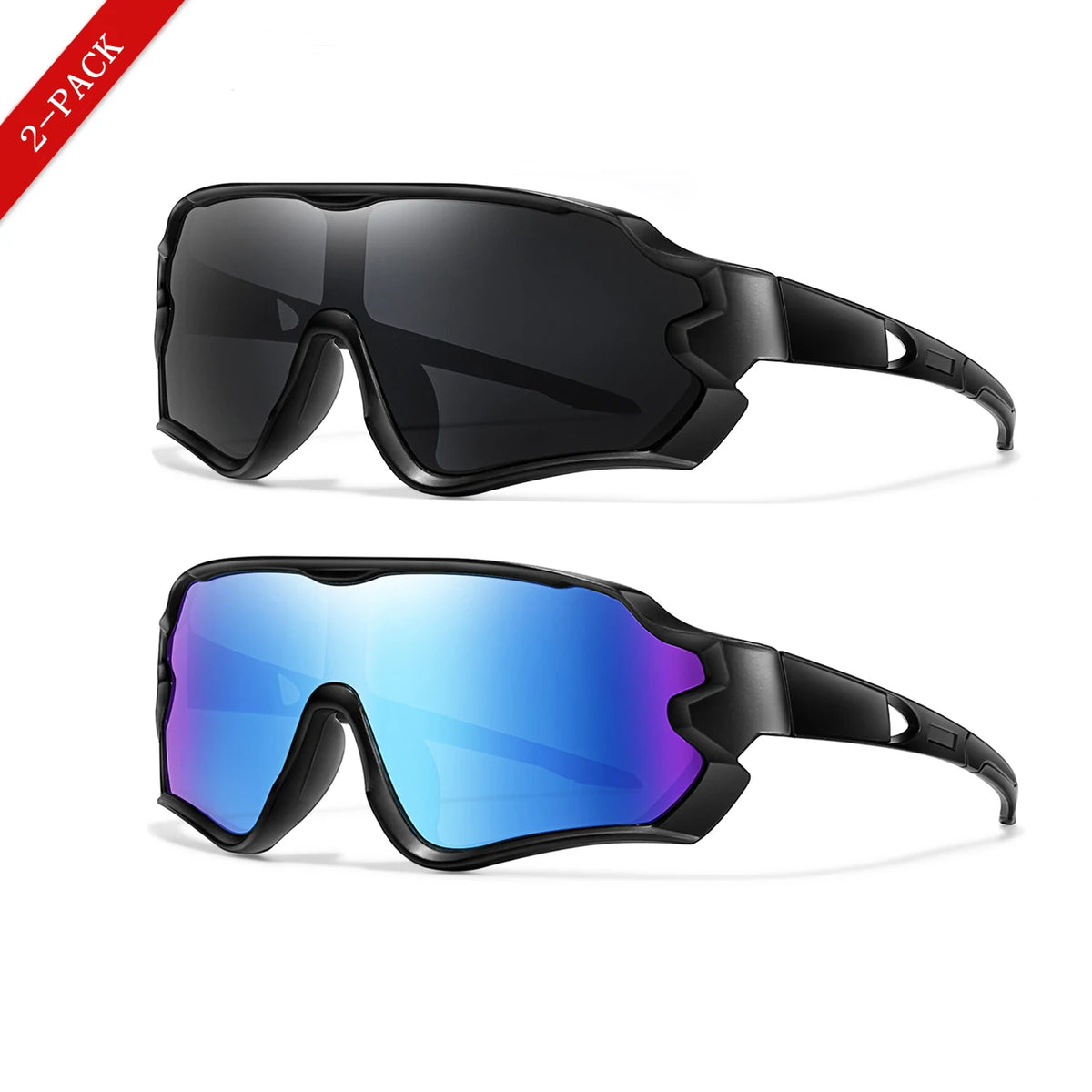 Kids UV400 Sports Sunglasses - Cycling, Camping, Fishing and Outdoor Eyewear for Boys and Girls Ages 3–8