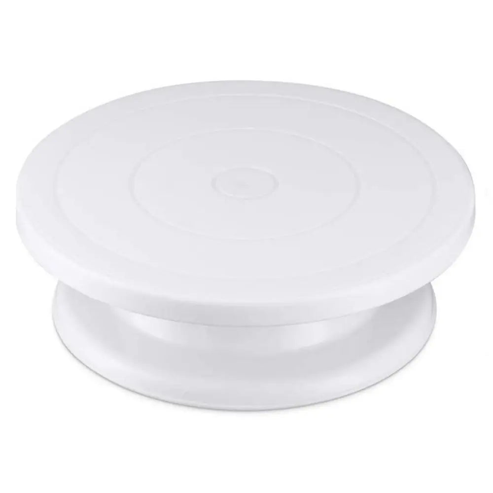 Non-Slip Plastic Cake Turntable – Laminating Table for Baking & Cake Decorating Tools