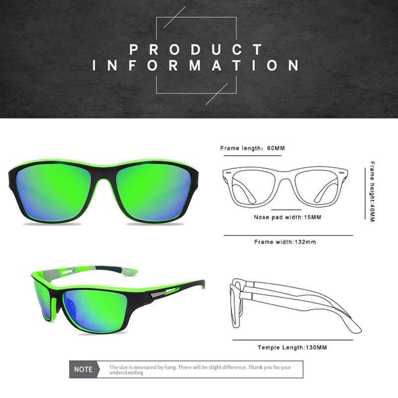 2023 New Fashion Polarized Color-Changing Sunglasses for Men – Outdoor Sports Cycling Eyewear