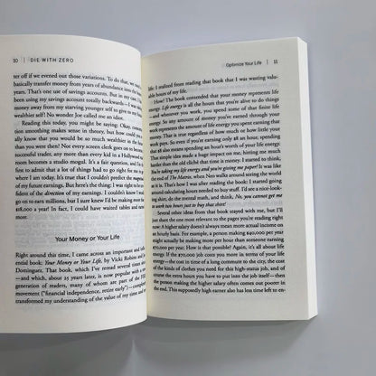 Die with Zero – Getting All You Can from Your Money and Life, English Book