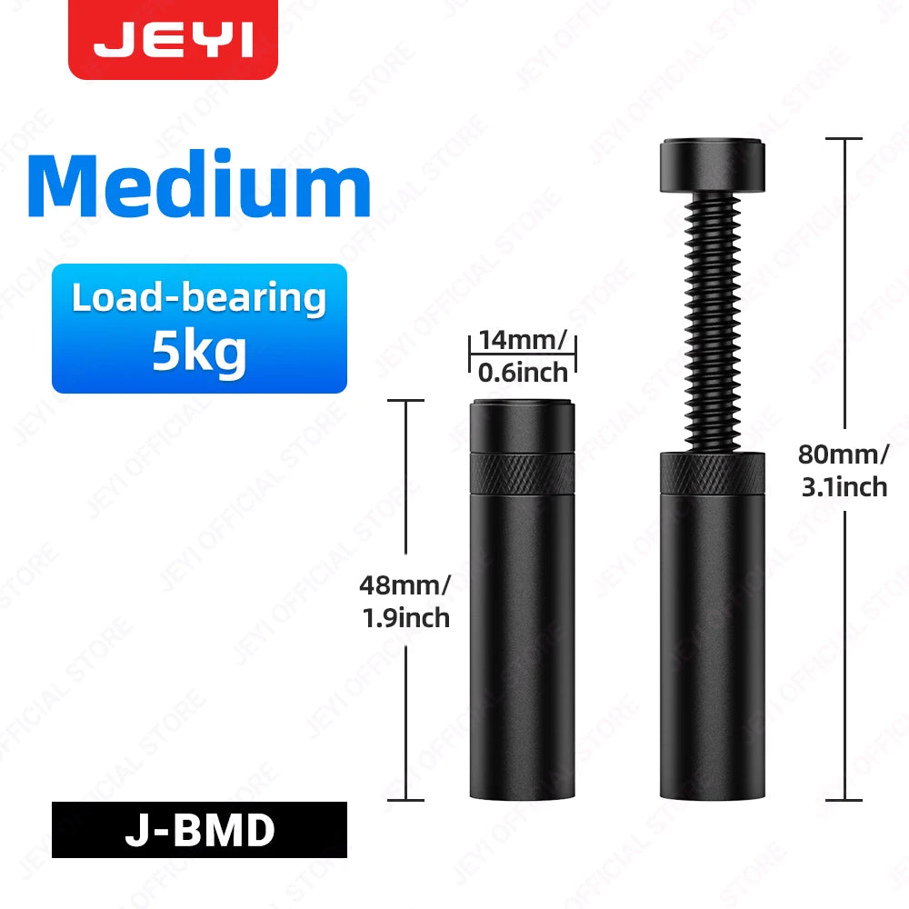JEYI Adjustable GPU Anti-Sag Bracket Heavy Duty Graphics Card Support for Desktop PC Case Mount Universal Black/White/Silver Stand