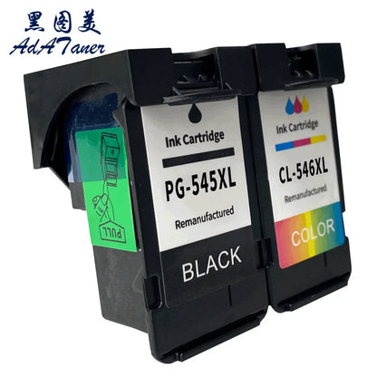 PG-545 CL-546 XL Ink Cartridge Set for Canon Pixma MG2450 MG2500 TS3350 MG2950 MG2550 MG3050 MG3051 TR4550 High Yield Compatible Printer Ink Replacement