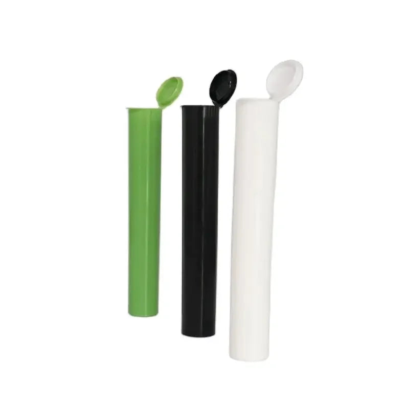CRUSHER 10PCS King Size Cigarette Paper Tubes – Plastic Pill & Tablet Storage Container