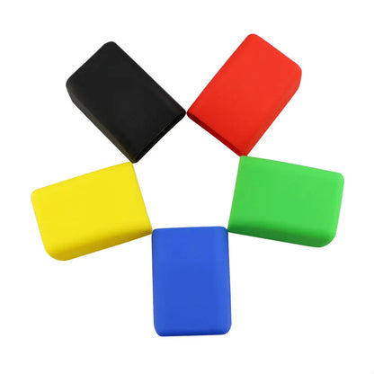 Silicone Car Seat Belt Buckle Covers — Dustproof, Scratch-Proof Safety Buckle Protectors for Car Interior