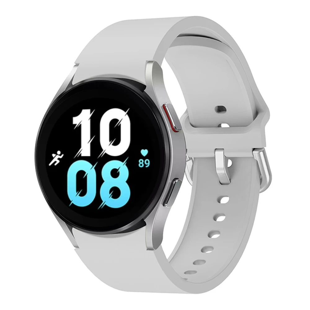 Silicone Replacement Strap for Samsung Galaxy Watch – Sport Bands for Watch 4, 5, 6, 7 (40-47mm)