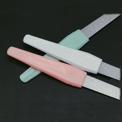 Professional DIY Nail Art Metal File - Double-Sided High-Quality Nail File for Manicure and Pedicure - Essential Beauty Tools