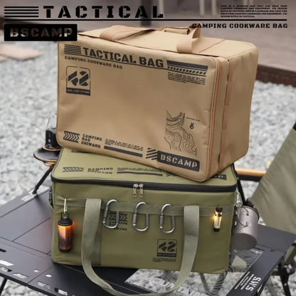 42L Large Outdoor Camping & Picnic Storage Box – Tactical Gear, Cookware & Equipment Organizer