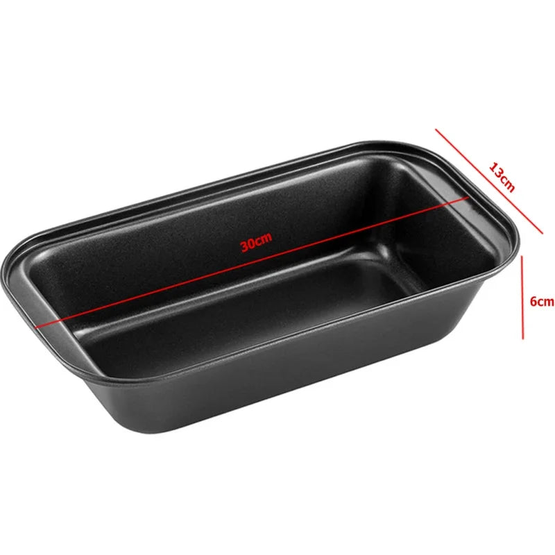 Nonstick Carbon Steel Bread Loaf Pan – Rectangle Bakeware for Toast, Brownies, and Meatloaf