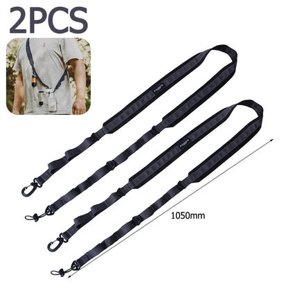 Adjustable Camping Shoulder Straps – Durable Webbing Loop Carry System for Hiking, Outdoor Gear & Travel