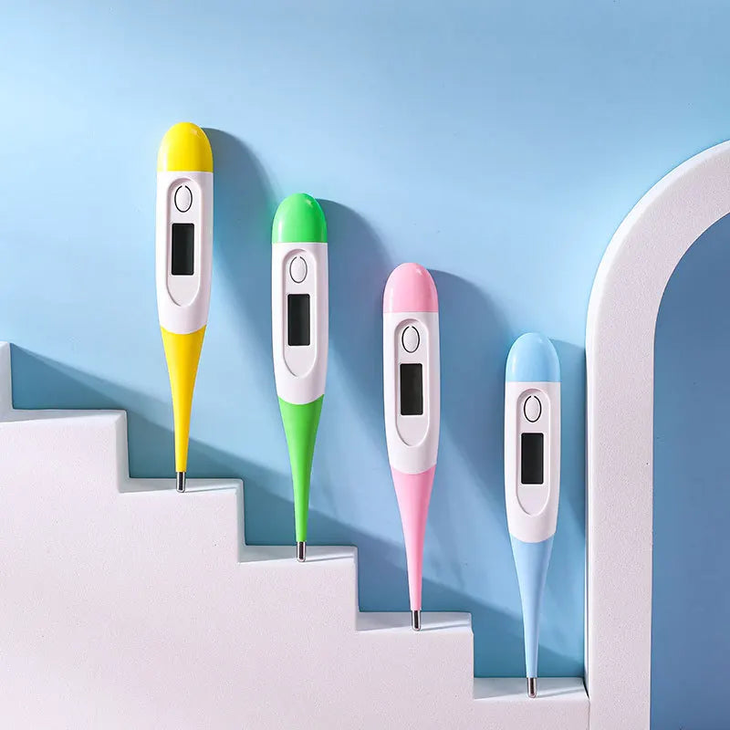 Digital Soft Tip Thermometer for Babies & Adults – Fast Electronic Temperature Monitor for Mouth, Armpit & Home Use