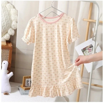 Mom & Daughter Summer Nightgowns - Matching Family Pajamas & Girls Sleepwear Dresses