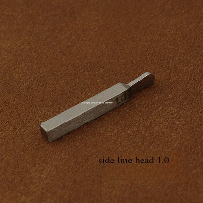 Adjustable Leather Grooving & Marking Tool – Multi-Function Cutter Head for DIY Leathercraft & Edge Carving