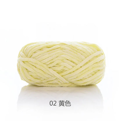 50g/Ball DIY Knitting Yarn – Soft Wool for Baby Scarf, Hat, Chunky Crochet Thread
