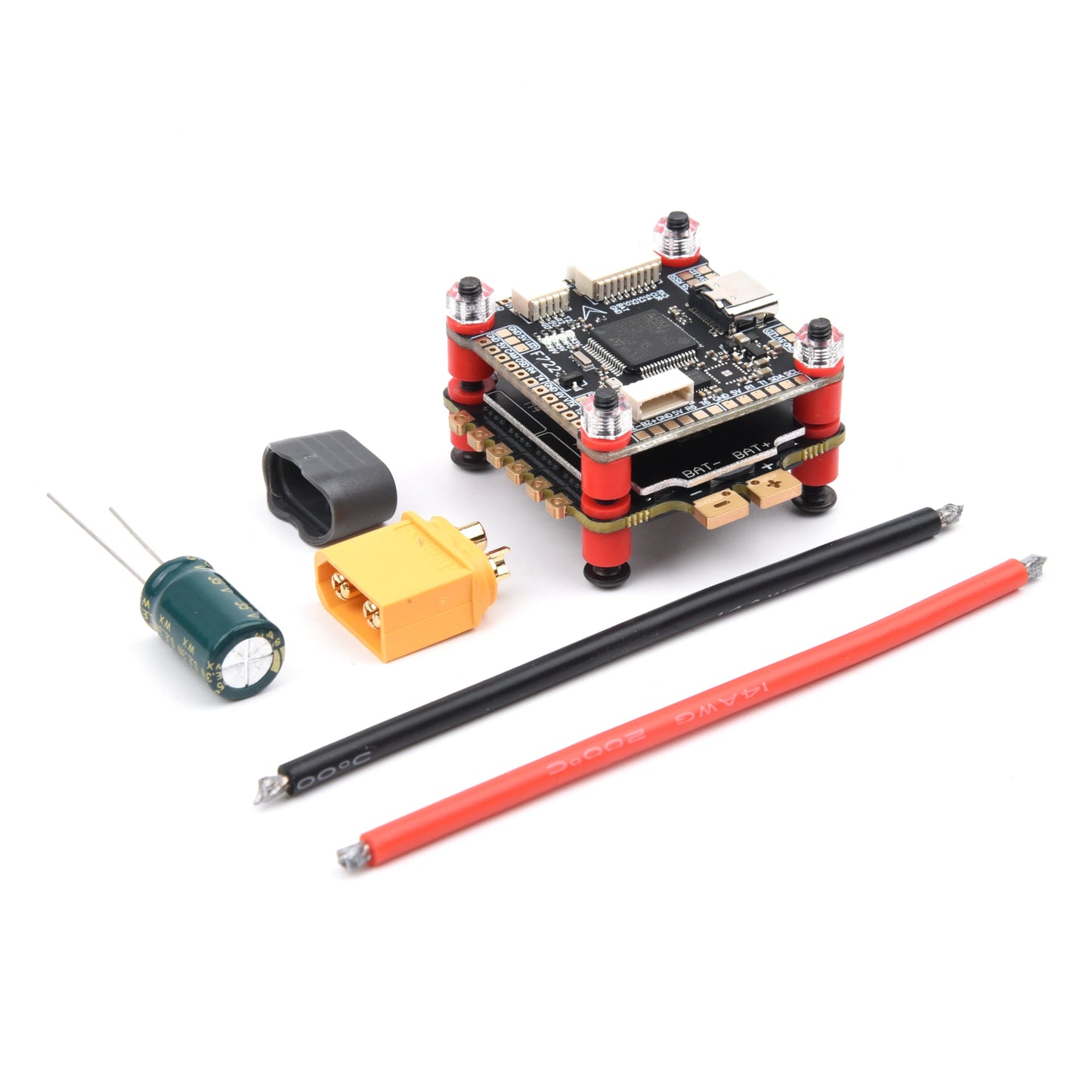 F7/F722 & F4/F405 Flight Controller Stack with 60A 4-in-1 ESC – 3-6S for 5–10” FPV Racing Drones
