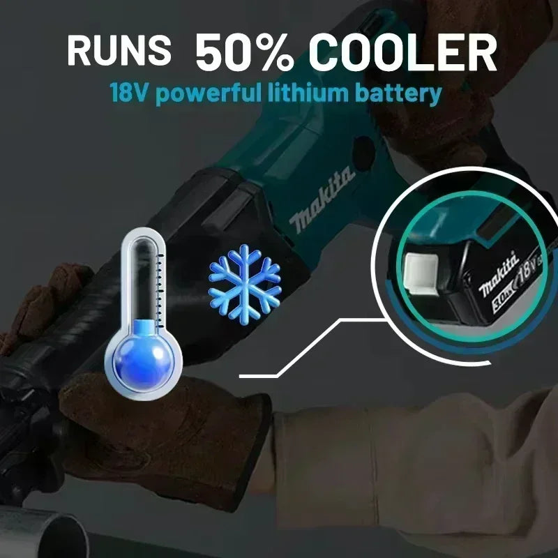 100% Original Makita 18V Lithium Battery – 6Ah/5Ah/3Ah Compatible with DTW700, DDF487, DTD173, DGA404, HR140D, DJV182 Tools