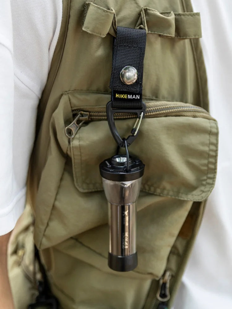 Outdoor Tactical Carabiner – Multifunctional Triangle Keychain Buckle