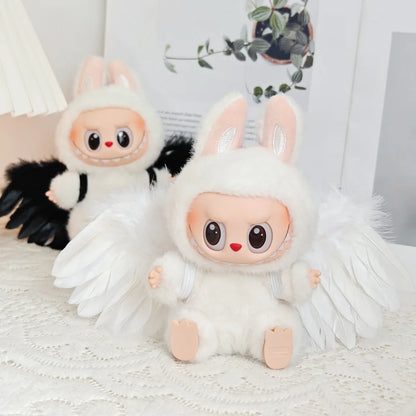 Labubu V1 V2 V3 Doll Clothes — Plush Idol Angel Wings Series Decoration DIY Toy Accessories Gift