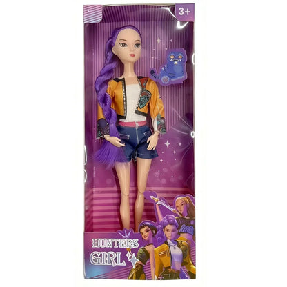 HOT K-Pop Demon Hunters Doll Toys – Rumi, Mira & Zoey Action Figures, Princess Baby Girl Plastic DIY Toy for Girls