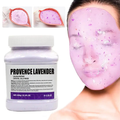 Rose Chamomile Hydrating Jelly Mask Powder – Pink Rose Petal Radiance Skincare Treatment 350g