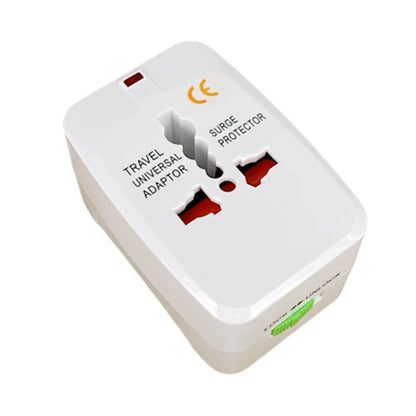 Universal Power Plug Adapter - International Travel AC Charger Converter for EU, US, AU, UK, Electrical Socket Outlet