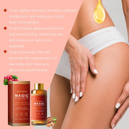 Body Firming & Lifting Oil – Moisturizing Skin Care for Sagging, Fine Lines & Brightening