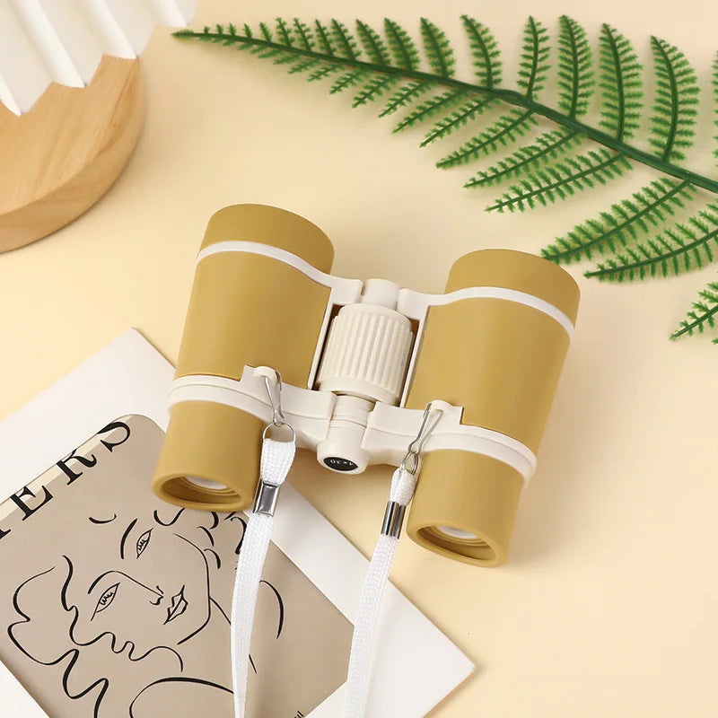 Jungle Binoculars for Kids – Portable Magnifying Glass & Shockproof Telescope, Perfect for Birthday & Hiking Gifts