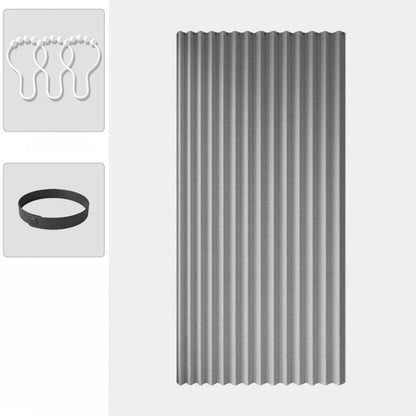 Pleated Accordion Folding Door Curtain – Privacy Panel for Bedroom, Wardrobe, Shoe Rack & Room Partition