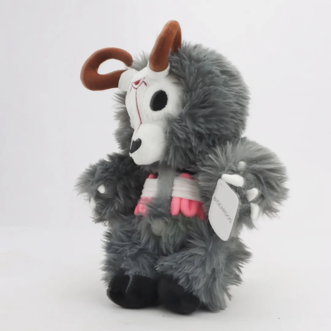 BIGEARDOG Kawaii Wendigo Zombie Deer Plush Toy — Stuffed Cartoon Wendigo, Birthday & Halloween Gift, Creative Room Decor