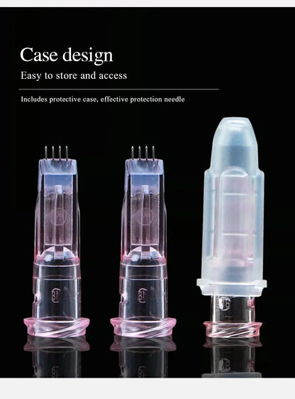 Medical Disposable 34G Powder Needle – Non-Painless Ultrafine Beauty Needle (1.2mm/1.5mm)