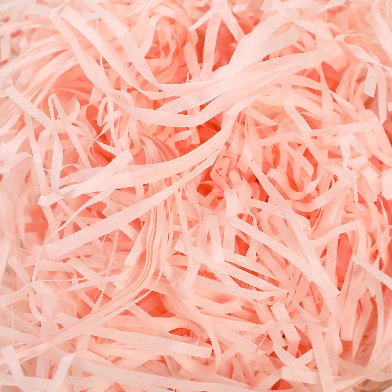 100g Colorful Crinkle Raffia Paper Filler – Shredded Lafite Grass for DIY Wedding, Party, Gift Box & Candy Packaging