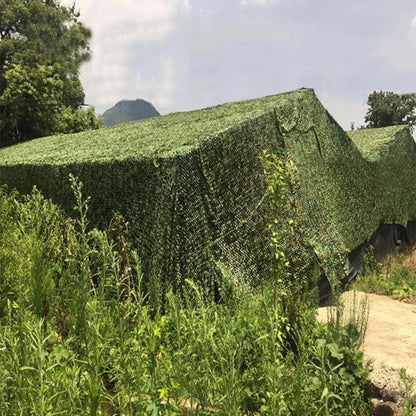 Military Camouflage Net - Hunting Garden Gazebo & Car Awning Shade Cover in Jungle, Desert & Outdoor Colors