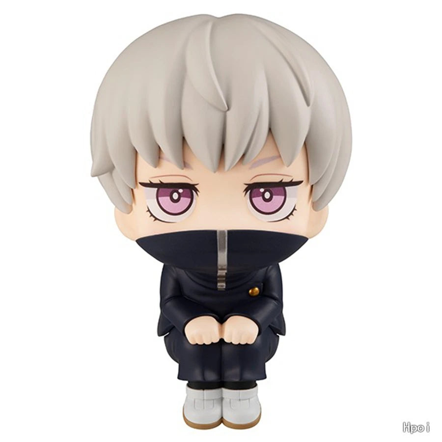 10cm Jujutsu Kaisen Q-Version Anime Figures — Satoru Gojo, Geto Suguru, Fushiguro Toji & Okkotsu Yuta Action Collectibles