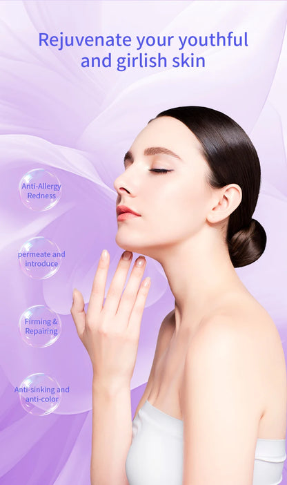 Hot Cold Electroporation No Needle Mesotherapy Machine – Anti-Aging RF Skin Cooling & Face Lifting Facial Equipment