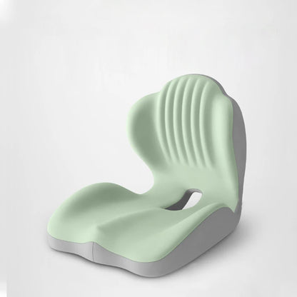 Memory Foam Truck Seat Cushion – L-Shaped Ergonomic Design with Lumbar Support Pillow for Drivers