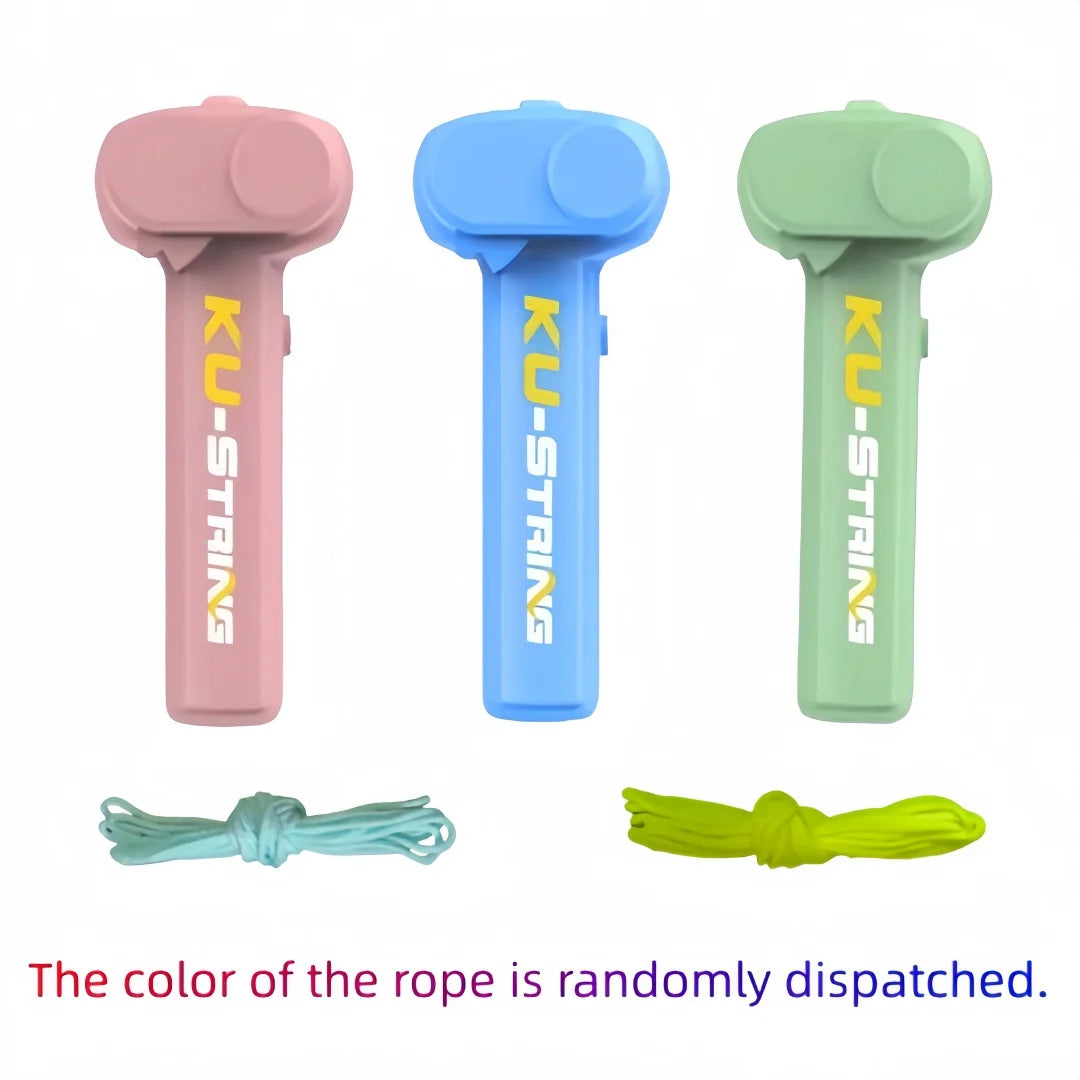 Glow-in-the-Dark Electric Rope Thruster — Fun Outdoor Decompression Toy for Kids, Cats & Pets
