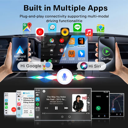 CarlinKit Wireless CarPlay & Android Auto Adapter - OEM Car Upgrade with WiFi & Bluetooth