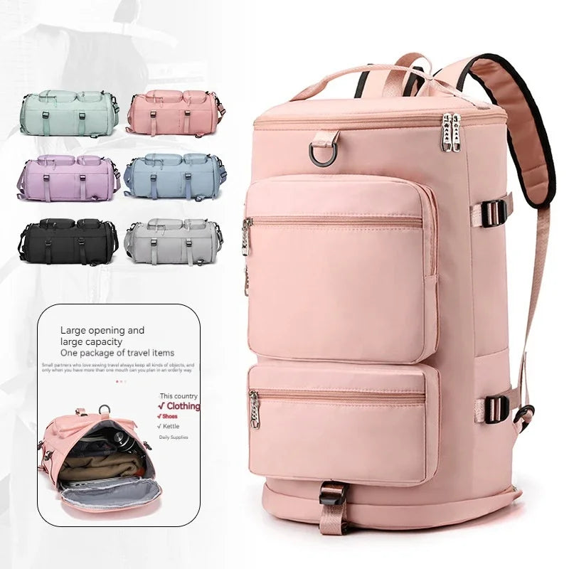 Outdoor Travel Backpack — Single Shoulder Crossbody Bag for Swimming & Fitness