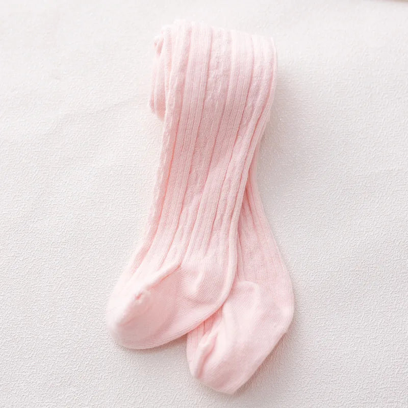 0-2Y Baby Girls Warm Pantyhose – Autumn Winter Long Tube Leggings & Newborn Tights Socks