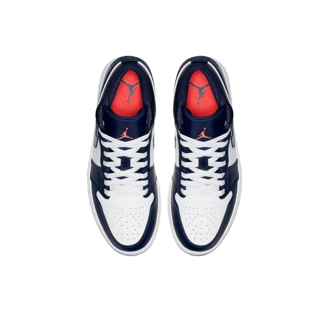 Nike Air Jordan 1 Low – Light Smoke Grey Retro Basketball Shoes | Men's Wear-Resistant, Anti-Slip Sneakers