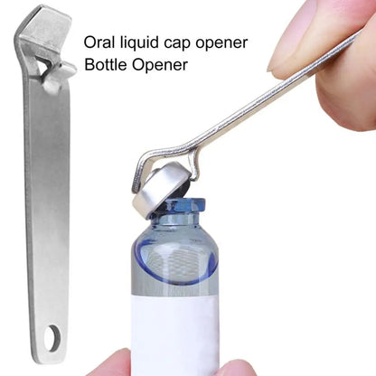 Portable Ampoule Bottle Opener - Medical Ampoule Cutting Saw with Plastic Handle for Nurses and Doctors