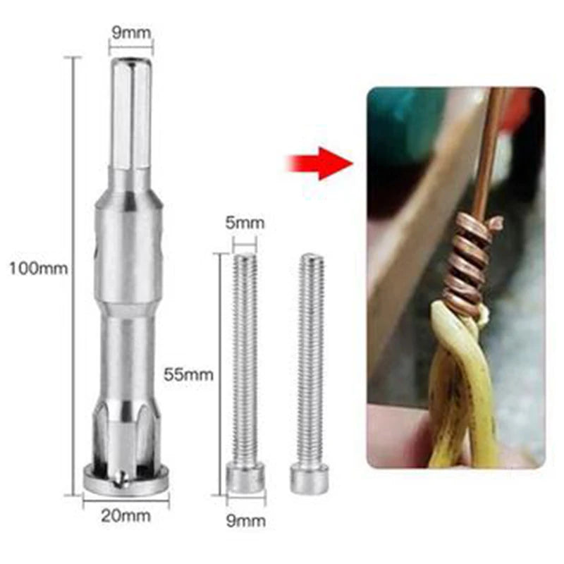 Automatic Electrician Wire Stripper: Cable Stripping Twisted Wire Connector Universal Terminal Winder