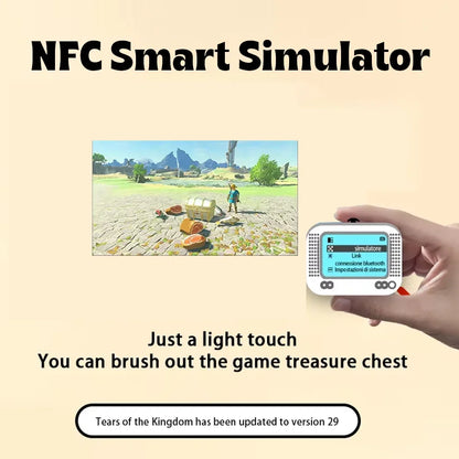 Rechargeable Intelligent NFC Emulator & Writer – Universal Simulator for Switch, Switch 2, Wii U, 3DS (Kingdom Tears & Breath of the Wild)