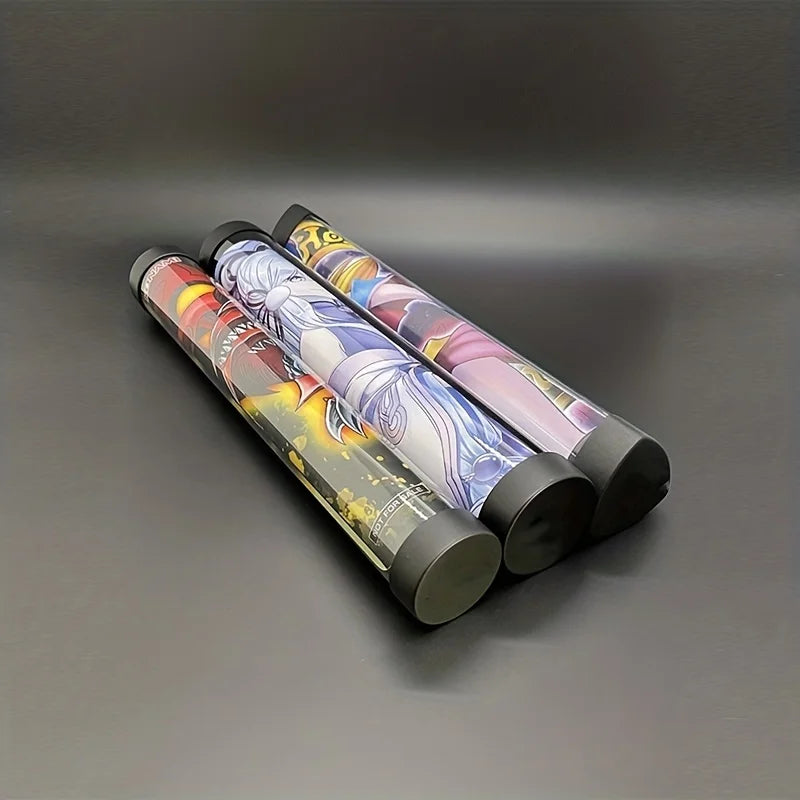 High-Quality 60mm Transparent Card Holder - Ideal for Mat Storage and PTCG Games!